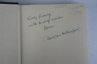 MOTOR RACING: A group of four period Motor racing Books. Two with signatures of Douglas Rutherford. - 2