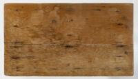 An antique pine farmhouse side table with drawer,&nbsp;65.7cm high, 82cm wide, 46.3cm deep - 3