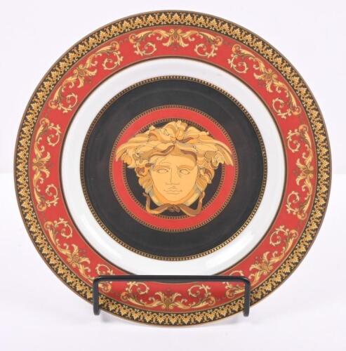 A&nbsp;Versace side&nbsp;plate&nbsp;by Rosenthal, from the Medusa series, 18cm diameter