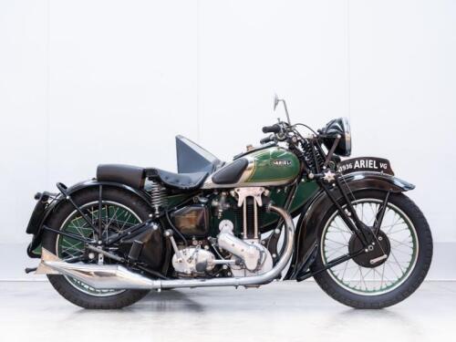 1936 Ariel VG 500cc Single with Sidecar - No Reserve