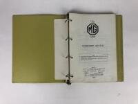 M.G: An MG B Workshop Manual as issued by B.M.C Service Limited - 2