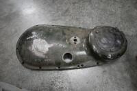 TRIUMPH TRW: A collection of Triumph TRW spares including a set of crank cases, set of fly wheels, four cams for fitting in crank case, timing side chain cover, gear box inner, set of valve springs and assortment of timing side bearings.&nbsp; - 8