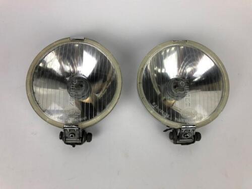 HELLA: Two German made&nbsp;'Hella' halogen driving lamps. 15cm in diameter