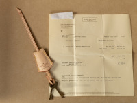 An exceptional special commissioned unique Louis Vuitton horologists watch cabinet, containing trays, drawers and 16 automatic winder compartments, sold with the original purchase receipt for $85,000 AUD, 143cm high - 16