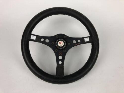 SPECO RAID STEERING WHEEL: A 13 inch Speco Raid aftermarket black steering wheel