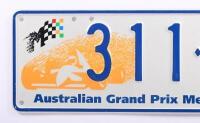 Australian Grand Prix&nbsp;Custom Victorian plates '311&nbsp;GP', sold with rights to display [Location: Cheltenham, VIC] - 2
