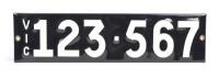 Six digit Victorian heritage enameled plates '123-567', sold with rights to display [Location: Cheltenham, VIC] - 4