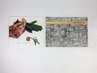 PORSCHE: Two high quality Porsche re-print sales brochures featuring Porsche 356 model technical specification