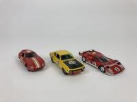 SOLIDO: Three 1:43 scale models by Solido. Alfa Romeo, Ferrari, Ford models - 2
