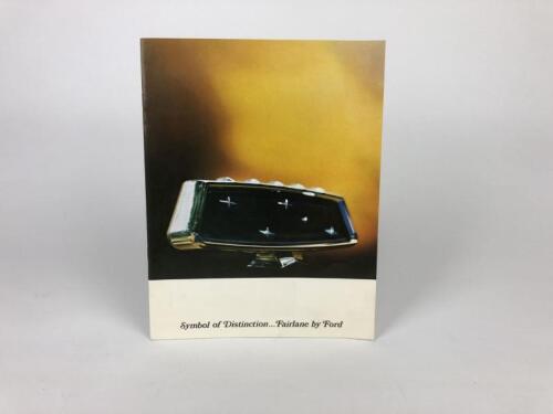 FORD: A Ford Fairlane sales brochure