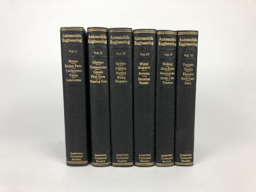AUTOMOBILE ENGINEERING: A six volume set of 'Automobile Engineering', volumes 1 - 6