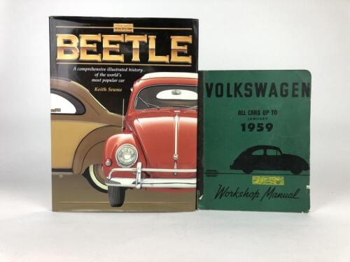 VOLKSWAGEN: Two Volkswagen items. 1959 original workshop manual