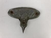 FORD: Three Ford items. Ford V8 badge - 3