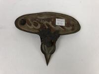 FORD: Three Ford items. Ford V8 badge - 4