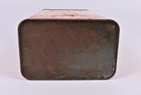 SHELL: A Shell X-100 Motor Oil one gallon can, with some contents. - 6