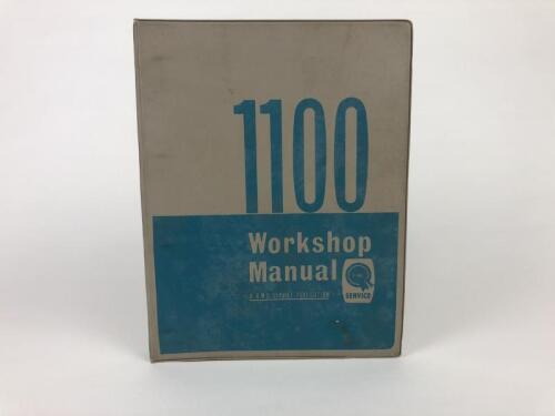 BMC 1100: A 1965 '1100 Workshop Manual' (Part No.AKD 3615 A)
