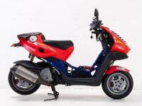 2001&nbsp;Italjet Dragster 180 Scooter (red) -Project [Brunswick]