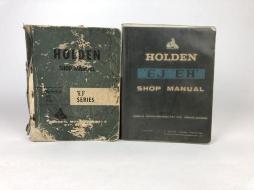 HOLDEN 'EH'/'EJ': Two Holden Shop Manuals. EJ and EH Shop Manuals