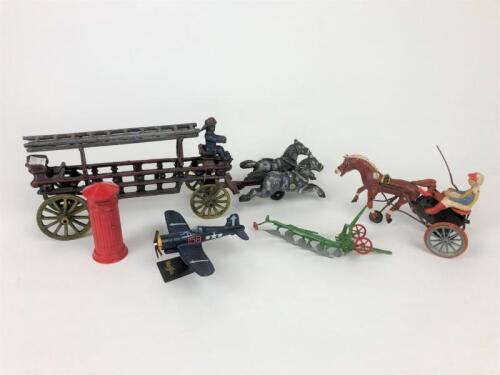 TOYS/MODELS: A collection of reproduction toys and models
