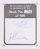 JAGUAR: A Limited Edition (198/500) 'THE FORERUNNERS OF JAGUAR IN AUSTRALASIA & S.E. ASIA'&nbsp;hardcover book by John Clucas & Terry McGrath.&nbsp;[Location: Cheltenham, VIC] - 5
