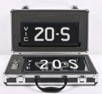 Victorian Signature Series plate '20-S', sold with rights to display - Location: Cheltenham, VIC]