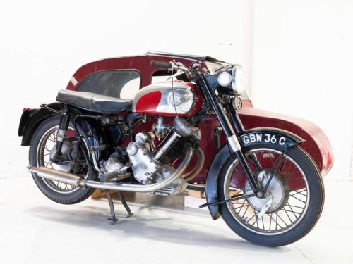4 · 1966 Panther Model 120 650cc motorcycle & sidecar - [Brunswick]