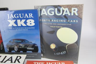 JAGUAR: Five books relating to Jaguar (three signed by author). - Price