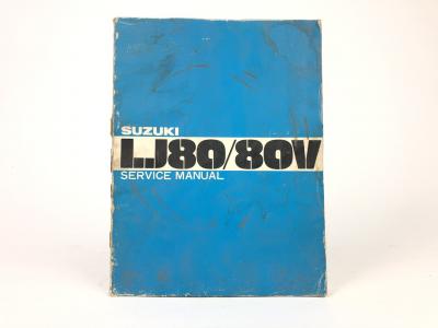 SUZUKI: A 'Suzuki LJ80/80V Service Manual'