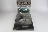 GOODWOOD: Two large hardcover books covering Goodwood (one with The Earl of March signed letter).