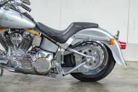 1989 Harley Davidson Fat Boy - Silver Ghost Motorcycle [Location: Cheltenham] - 2