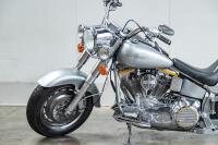 1989 Harley Davidson Fat Boy - Silver Ghost Motorcycle [Location: Cheltenham] - 3