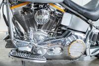 1989 Harley Davidson Fat Boy - Silver Ghost Motorcycle [Location: Cheltenham] - 7