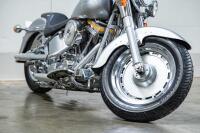 1989 Harley Davidson Fat Boy - Silver Ghost Motorcycle [Location: Cheltenham] - 11