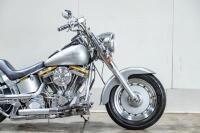 1989 Harley Davidson Fat Boy - Silver Ghost Motorcycle [Location: Cheltenham] - 19