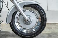 1989 Harley Davidson Fat Boy - Silver Ghost Motorcycle [Location: Cheltenham] - 21