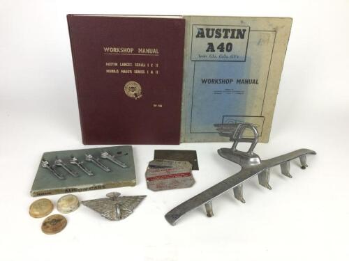 AUSTIN: A collection of Austin items relating to A40,Lancer