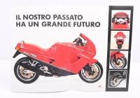 DUCATI: A colour fold out 1986&nbsp;Ducati 750 Paso&nbsp;Desmo&nbsp;sales brochure - 2