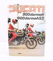 DUCATI: A colour fold out 1980 Ducati 900 Darmah, 900 Darmah SS sales brochure&nbsp;