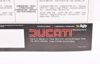 DUCATI: A colour fold out 1980 Ducati 900 Darmah, 900 Darmah SS sales brochure&nbsp; - 4
