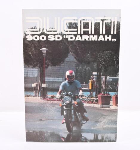 48 · DUCATI: A colour fold out 1978 Ducati 900 SD Darham sales brochure