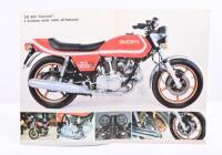 DUCATI: A colour fold out 1978 Ducati 900 SD Darham&nbsp;sales brochure - 3
