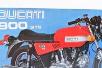 DUCATI: A colour double sided single sheet 1977 Ducati 900 GTS sales brochure - 2