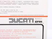 DUCATI: A colour double sided single sheet 1977 Ducati 900 GTS sales brochure - 4