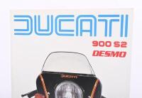 DUCATI: A colour fold out 1984 Ducati 900 S2&nbsp;Desmo&nbsp;sales brochure - 2