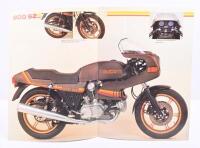 DUCATI: A colour fold out 1983 Ducati 900 S2&nbsp;Desmo&nbsp;sales brochure - 3
