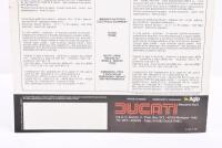 DUCATI: A colour fold out 1980 Ducati 900 SS, 900 Replica sales brochure - 7