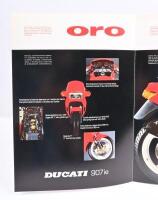 DUCATI: A colour&nbsp;fold out 1991 Ducati&nbsp;907 IE&nbsp;sales brochure - 3