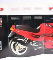 DUCATI: A colour&nbsp;fold out 1991 Ducati&nbsp;907 IE&nbsp;sales brochure - 4