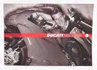 DUCATI: A&nbsp;2004 Ducati 749R/999R sales brochure, fold out format with Italian, English & Japanese text.