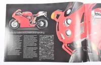 DUCATI: A&nbsp;2004 Ducati 749R/999R sales brochure, fold out format with Italian, English & Japanese text. - 2